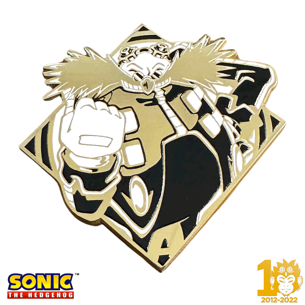 ZMS 10th Anniversary: Doctor Eggman - Sonic the Hedgehog Pin