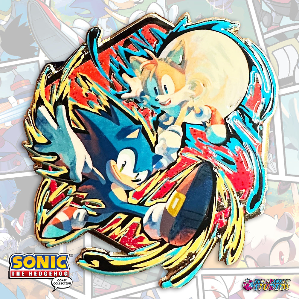 Painterly Series: Comic Sonic and Tails -  NYCC 2024 Exclusive