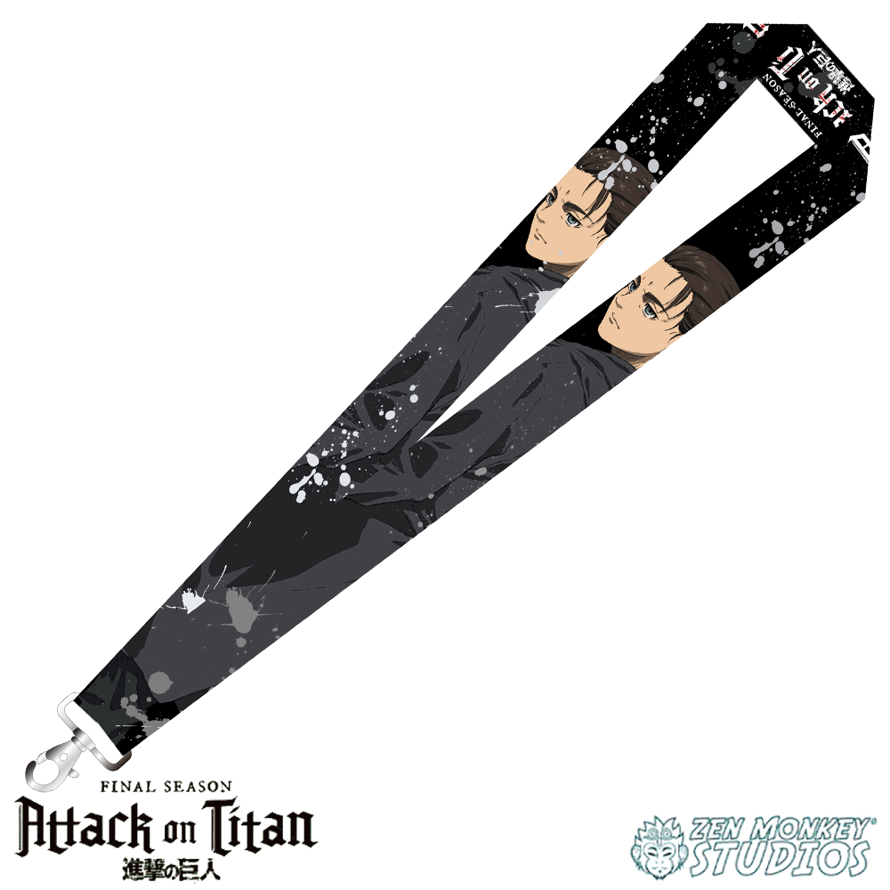 Eren Jaeger - Attack on Titan Lanyard