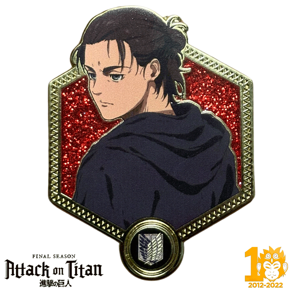 Golden Series 2 - Anime NYC Eren Pin  - Attack on Titan Collectible Enamel Pin