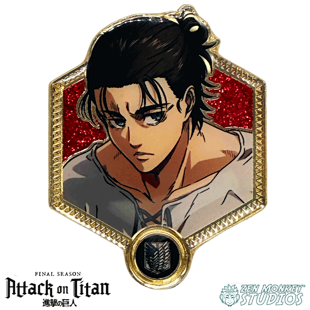 Golden Series 2: Eren Yaeger - Attack on Titan Pin