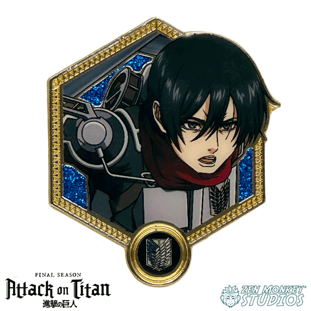 Golden Series 2: Mikasa Ackermann - Attack on Titan Pin