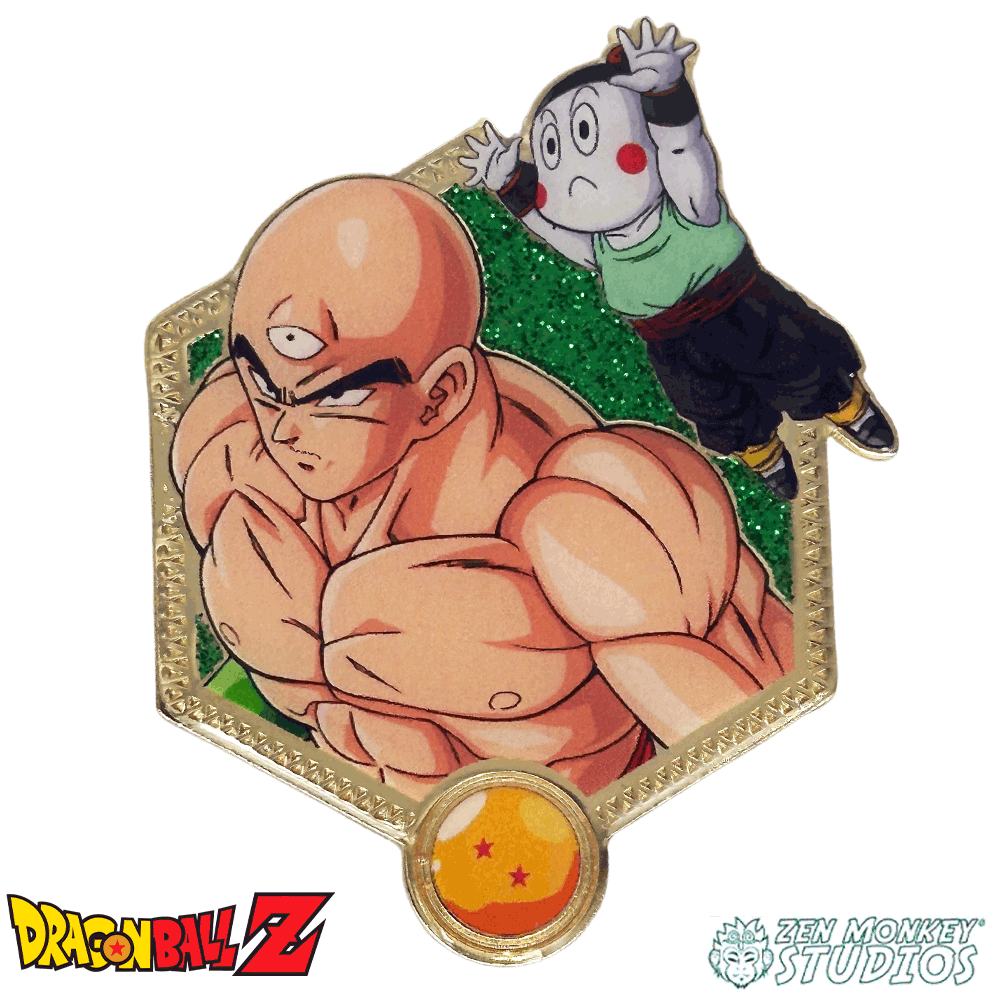 Golden Series 2: Tien and Chiaotzu - Dragonball Z Pin