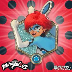 Golden Series 2: Bunny X - Miraculous Ladybug Pin