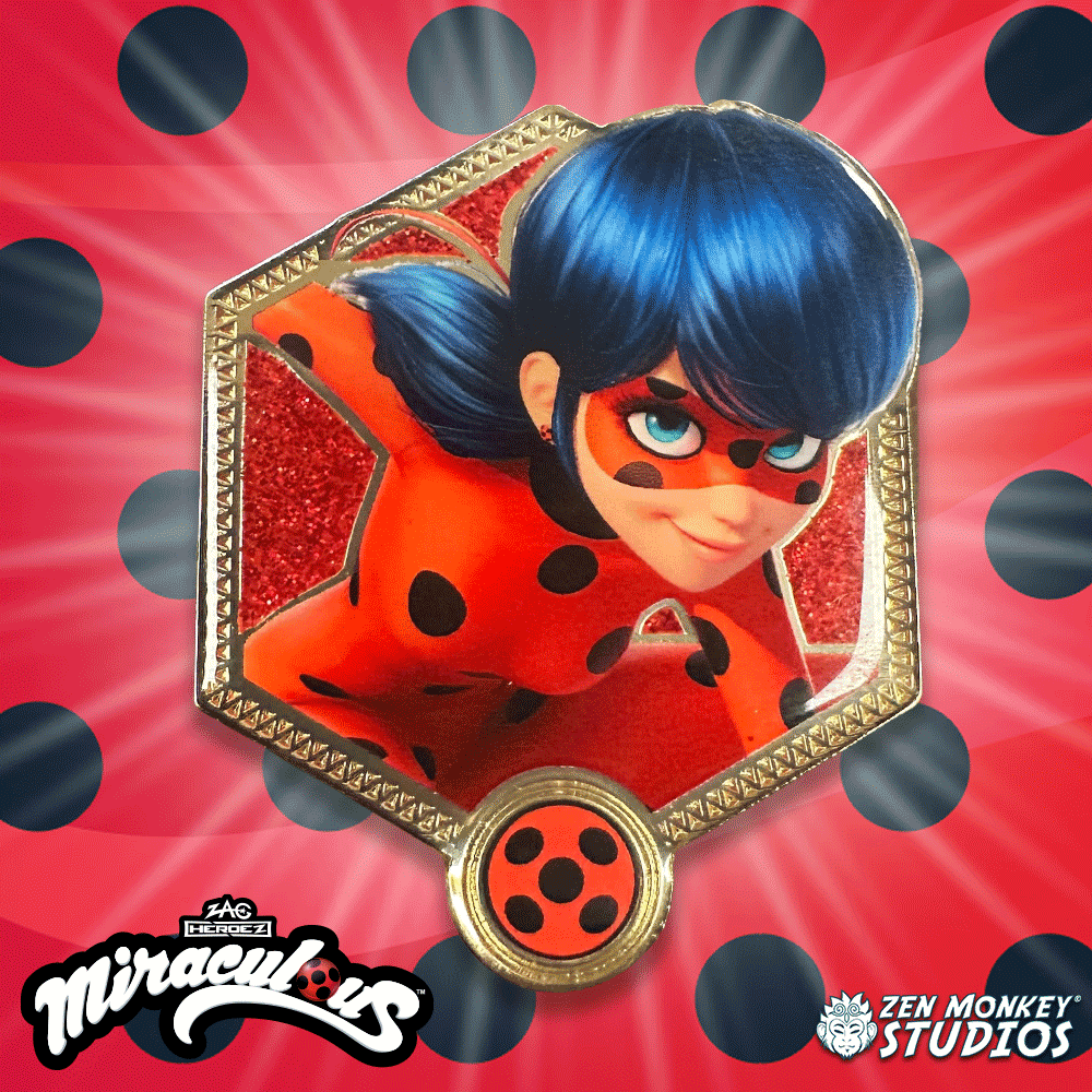 Golden Series 2: Miraculous Ladybug Pin