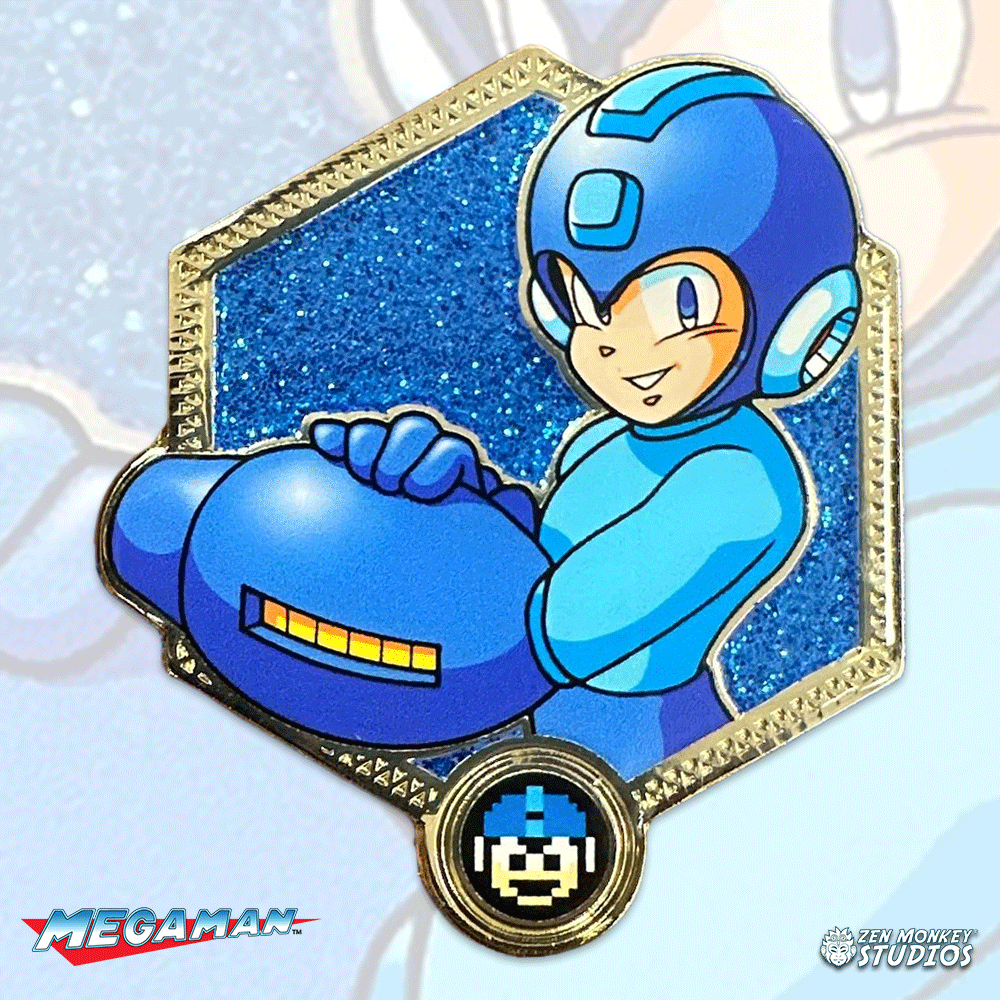 Golden Series 2: Mega Man - Mega Man Classic Pin