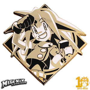 ZMS 10th Anniversary: Roll Caskett -  Mega Man Legends Pin