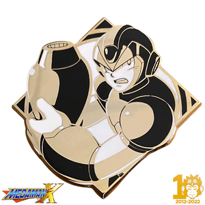 ZMS 10th Anniversary: X (In Base Armor) -  Mega Man X Pin