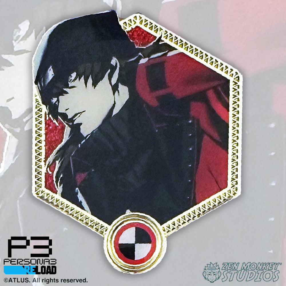 Shinjiro Aragaki - Golden Series 2 - Persona 3 Reload Pin