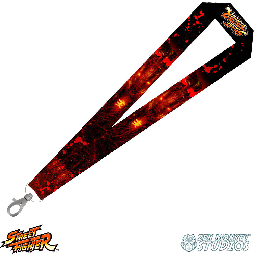 Akuma - Street Fighter Lanyard