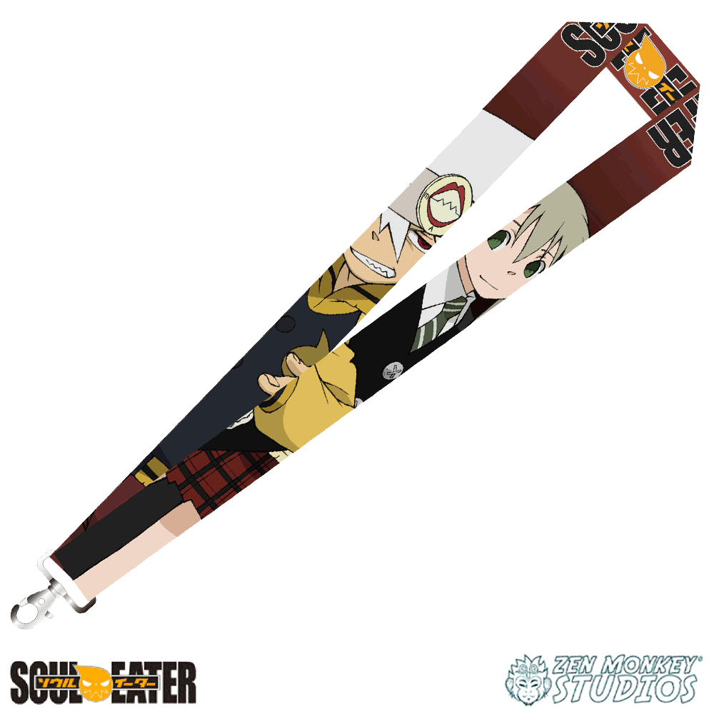 Soul and Maka - Soul Eater Lanyard