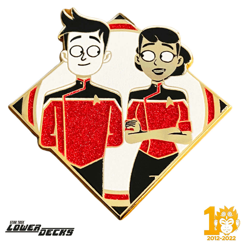 ZMS 10th Anniversary: Mariner and Boimler - Star Trek: Lower Decks Pin