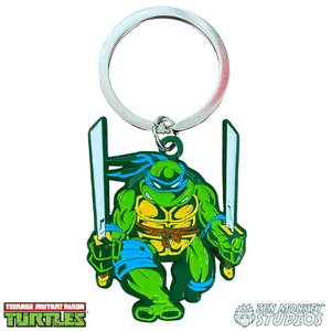 Comic Era Leonardo: TMNT Collectible Keychain