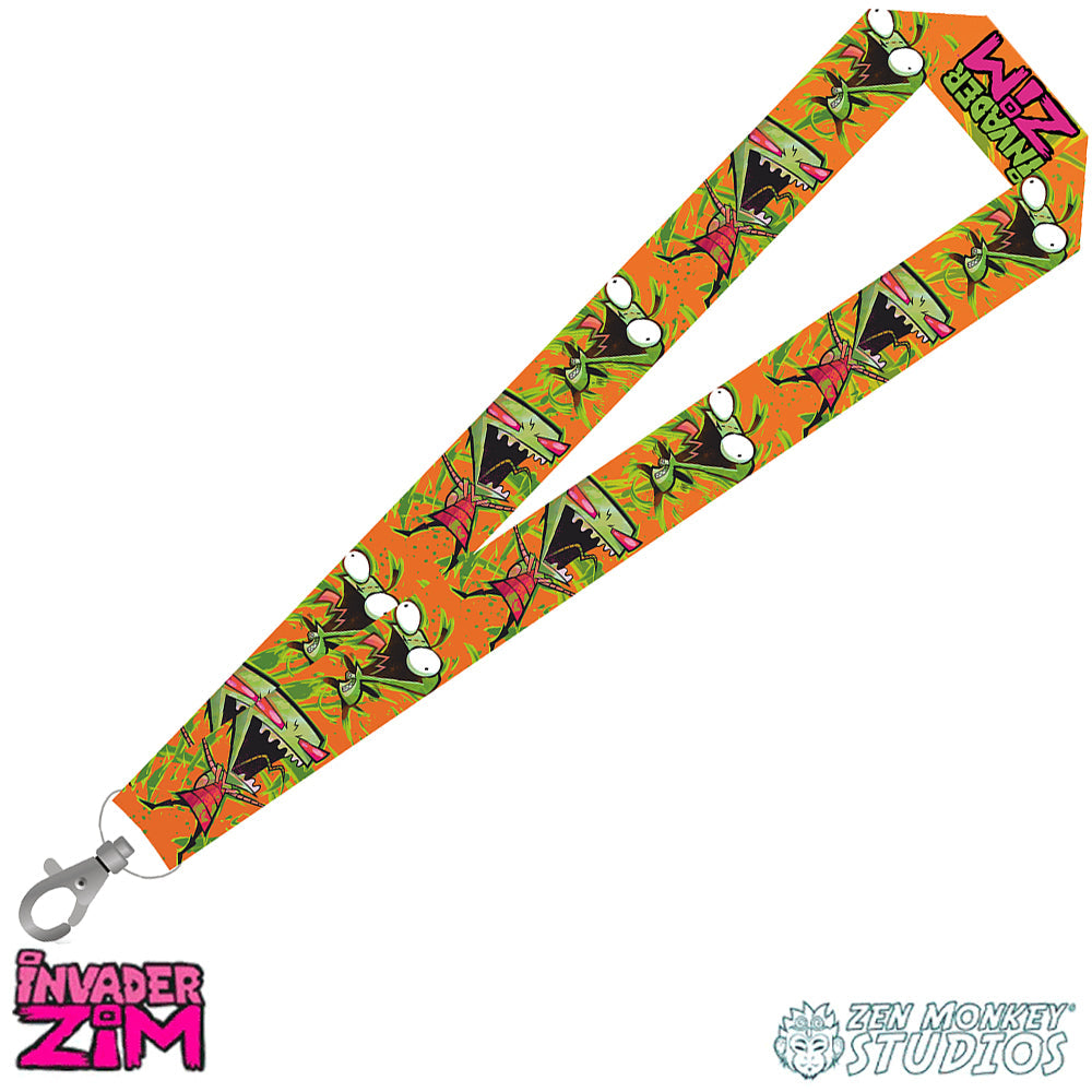 Gir and Zim, Slimed - Invader Zim Lanyard