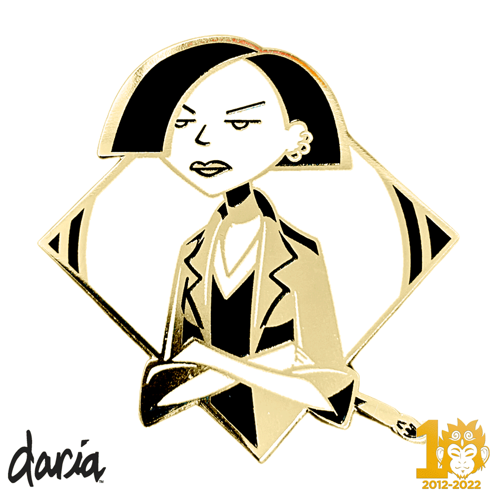 ZMS 10th Anniversary: Jane -  Daria Pin