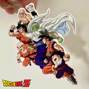 Goku and Friends - DBZ Sticker