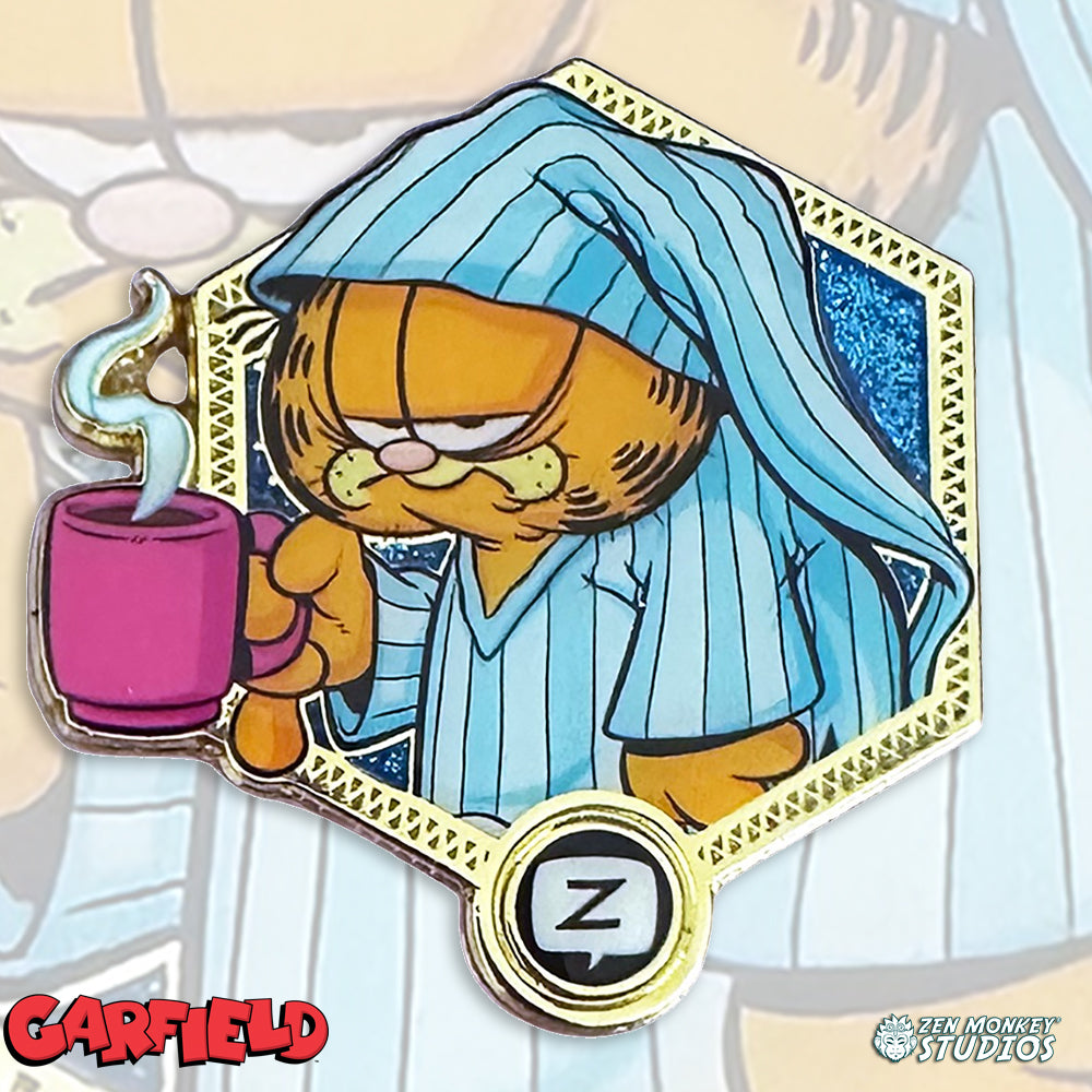 Golden Series 2: Coffee Time Garfield - Garfield Pin