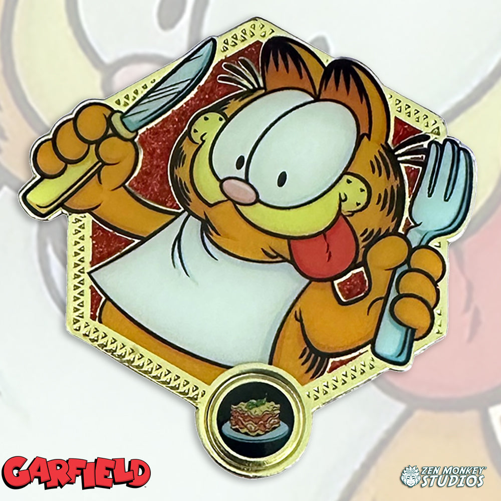 Golden Series 2: Hungry Garfield - Garfield Pin