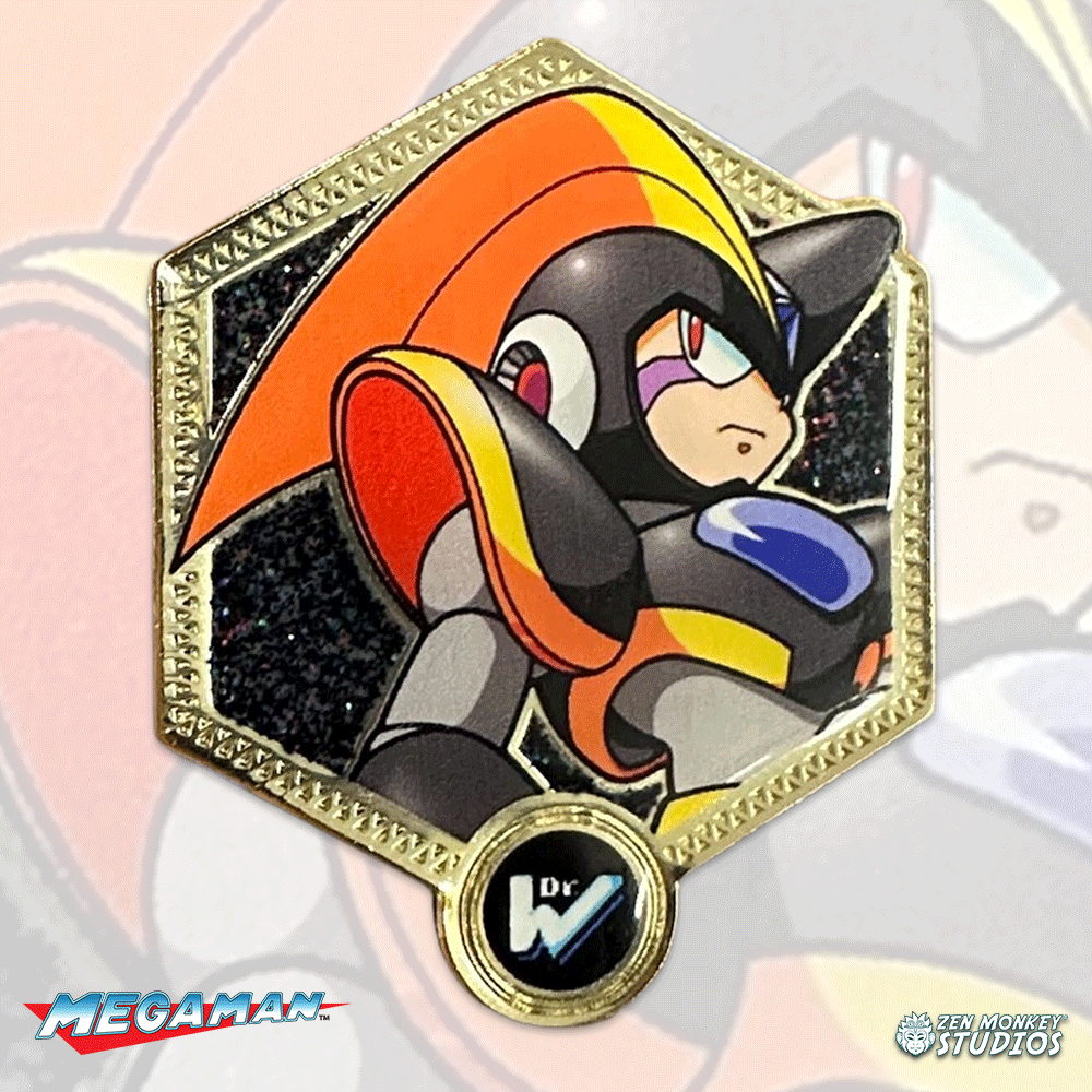 Golden Series 2: Bass - Mega Man Classic Pin