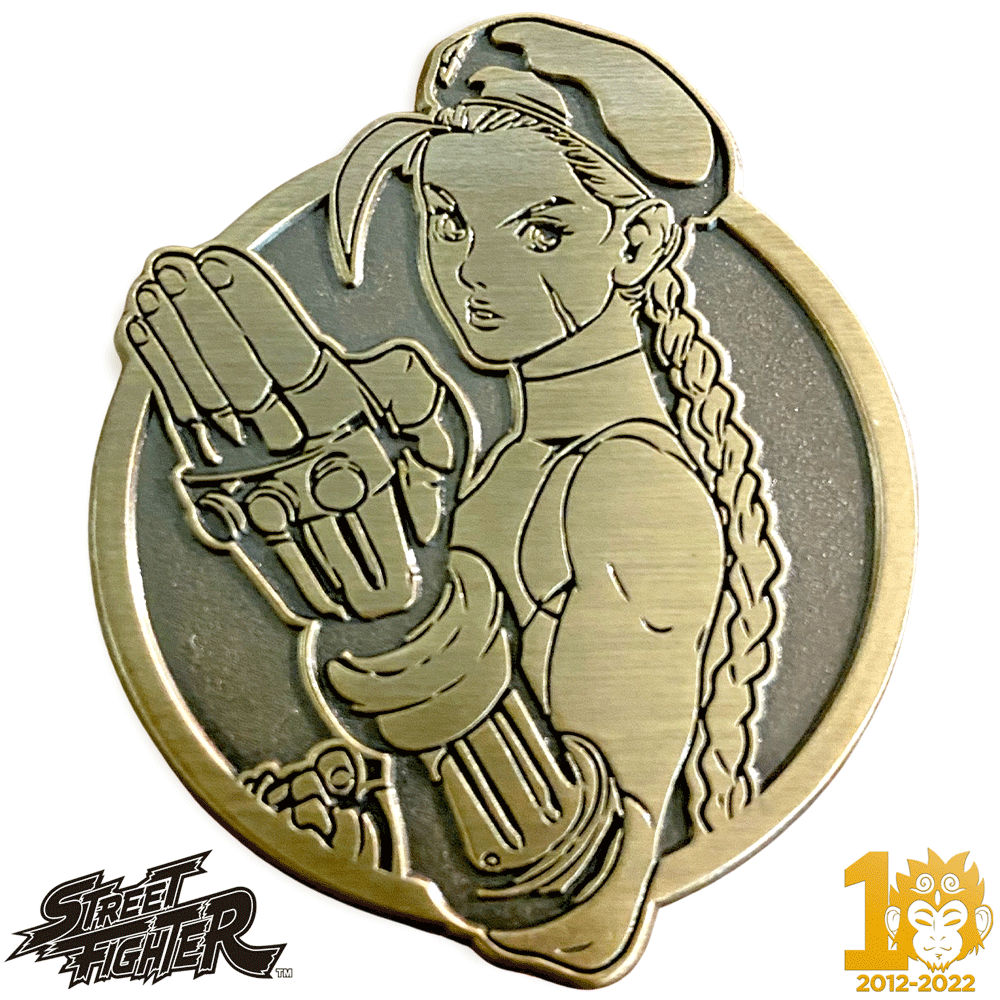 Limited Edition Emblem: Cammy - Street Fighter Enamel Pin