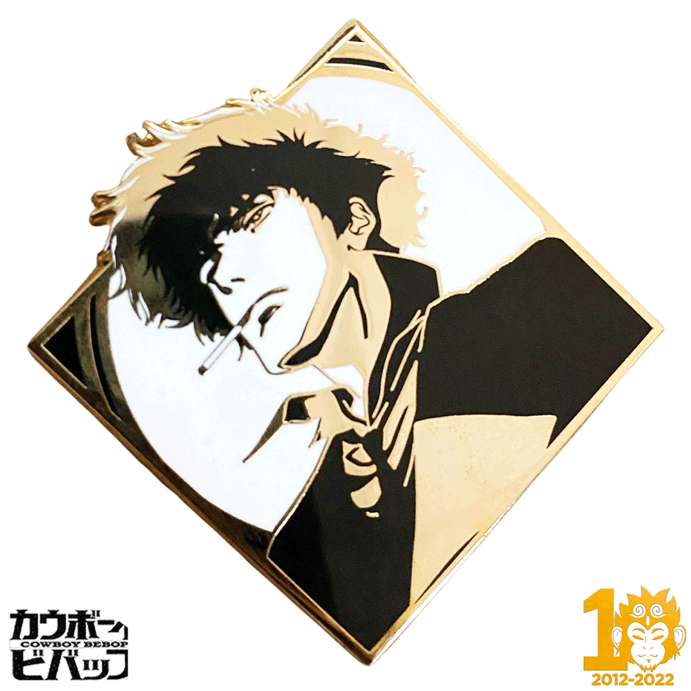 ZMS 10th Anniversary: Spike Spiegel -  Cowboy Bebop Pin