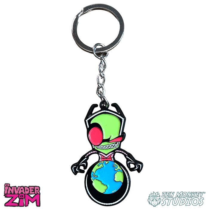 World Domination! - Invader Zim Keychain