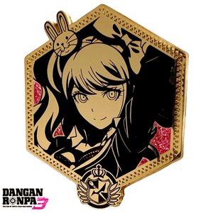 Golden Junko Enoshima - Limited Edition Danganronpa Enamel Pin