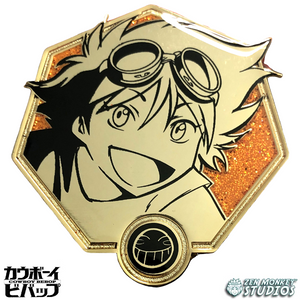 Golden Ed - Cowboy Bebop Enamel Pin