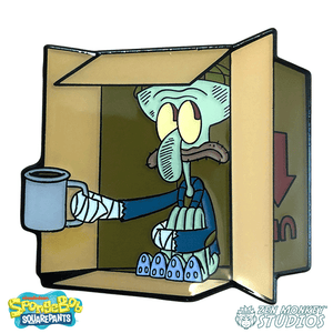 Homeless Squidward  - Spongebob Squarepants Pin