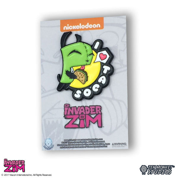 I Love Tacos - Invader Zim Pin