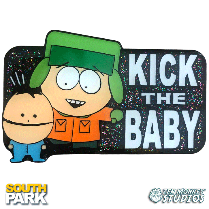 Kick The Baby - South Park Collectible Enamel Pin