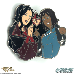 Korrasami's Heart Aflame- Legend of Korra Pin