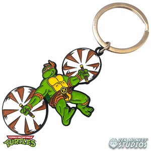 Michelangelo: Classic TMNT Collectible Keychain