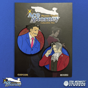 Miles Winning: Ace Attorney Pinset