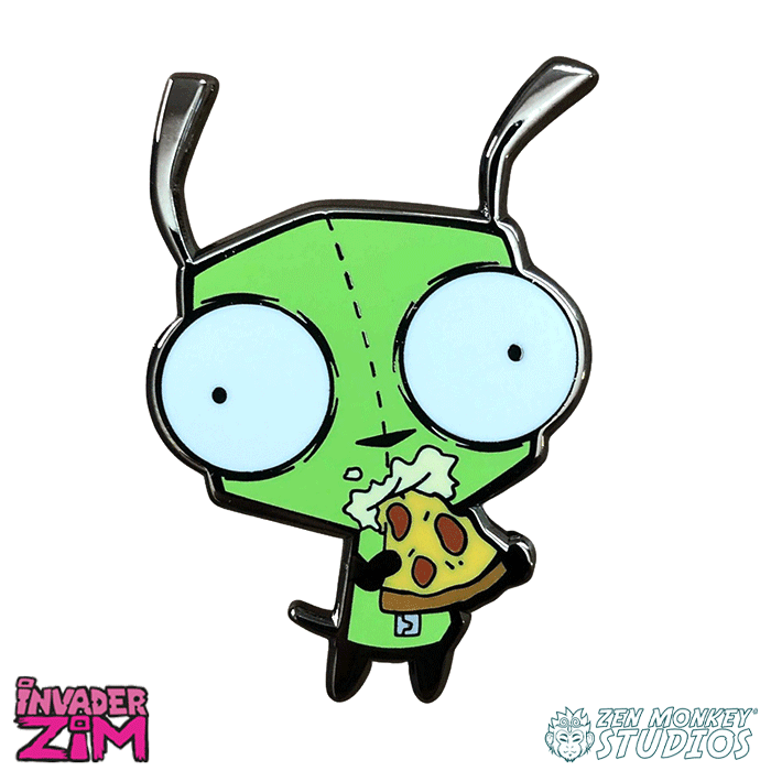 Pizza Slurpin' Gir - Invader Zim Pin