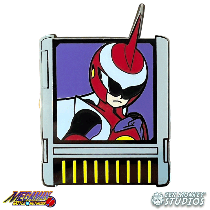 Protoman.exe Chip: Mega Man Battle network Pin